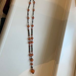 Pink vintage necklace